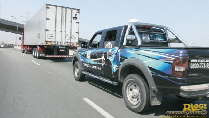 Aumenta a demanda por escolta armada nas rodovias