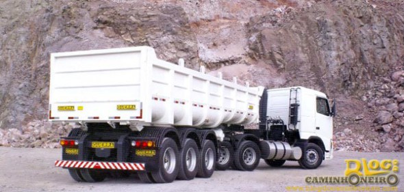 Mercado de implementos rodoviários recua 10%